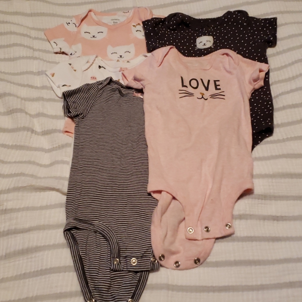Carters 5 pack onesie